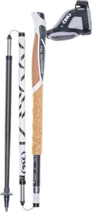 Actual product image Tsl outdoor Trail Carbon 4 Magnetic Cork Cross - Laufstöcke (110 cm)
