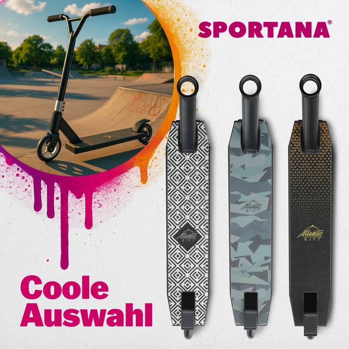 Produktbild Sportana Scooter Aluminium 100mm PU Rollen
