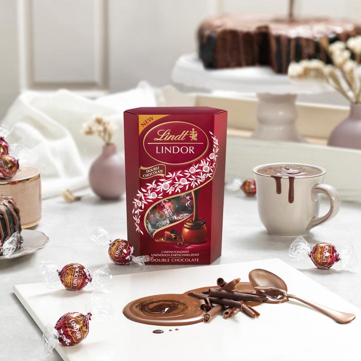 Produktbild Lindt Lindor Double Chocolate (200 g)
