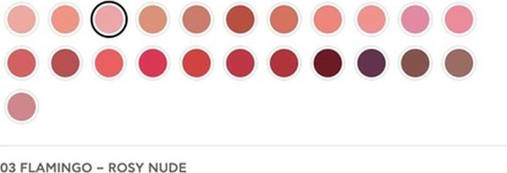 Produktbild Radiant Professional Advanced Care Lipstick Ultra Nourishing Moisturizing Long Lasting Matte Lipstic (VELVET 03 FLAMINGO ROSY NUDE)