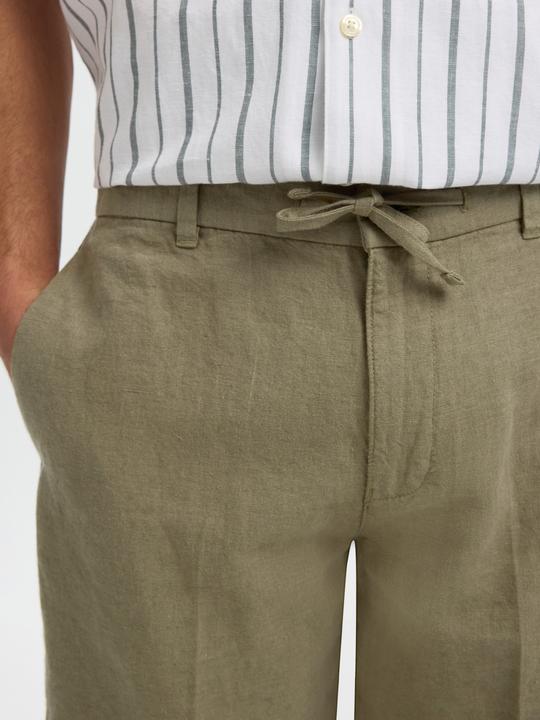 Image du produit Selected Regular Fit Shorts aus Leinengemisch (M)