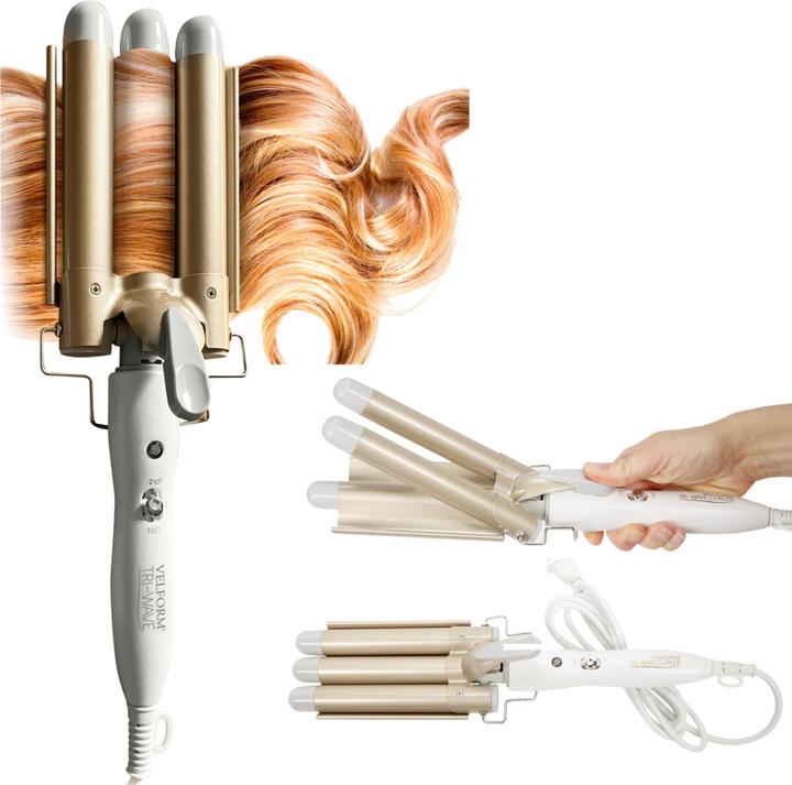 Actual product image Lipo Tri-Wave Curler