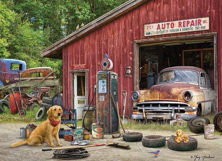 Produktbild Cobble Hill Puzzle 500 pieces Auto Repair (500 Teile)