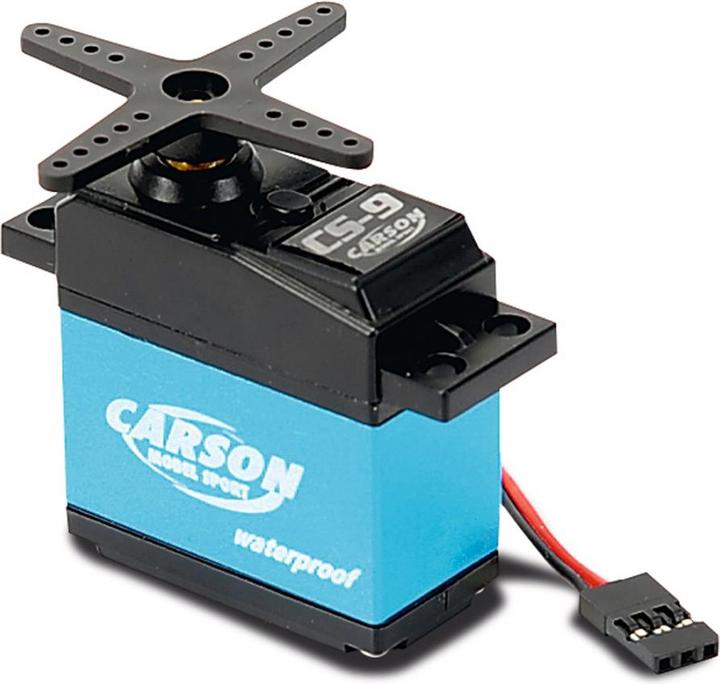 Carson 500502041 - Servo CS-6 Impermeabile, MG/ 6kg / JR
