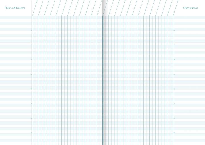 Produktbild Clairefontaine Klassenbuch (A4, Kariert, Weicher Einband)
