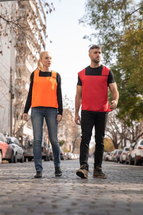 Produktbild Korntex Warnweste im asymmetrischen Design (XS)