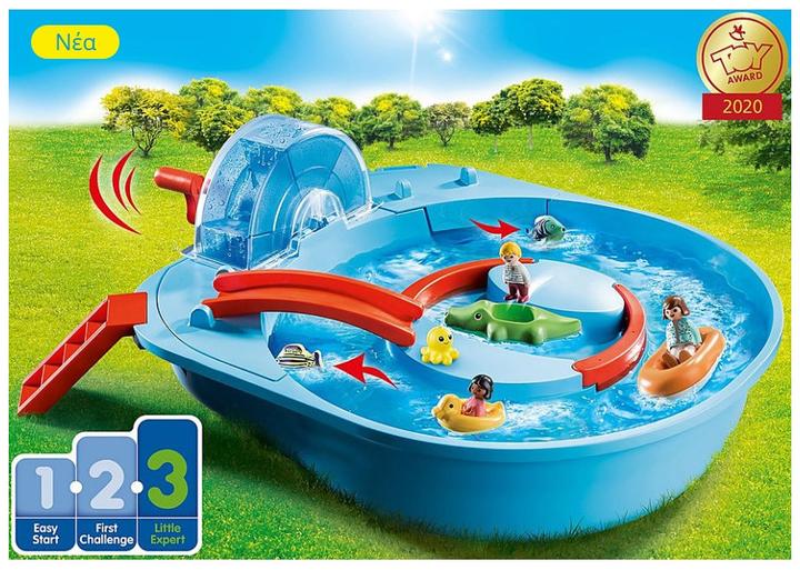 Produktbild Playmobil Fröhliche Wasserbahn (70267, Playmobil 1.2.3)