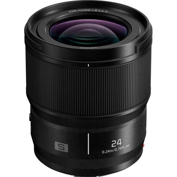 Panasonic Lumix S 24mm f/1.8 (L-Mount, Vollformat), Objektiv, Schwarz