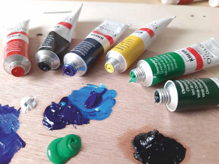 Actual product image Kreul el Greco oil colours (144 ml)