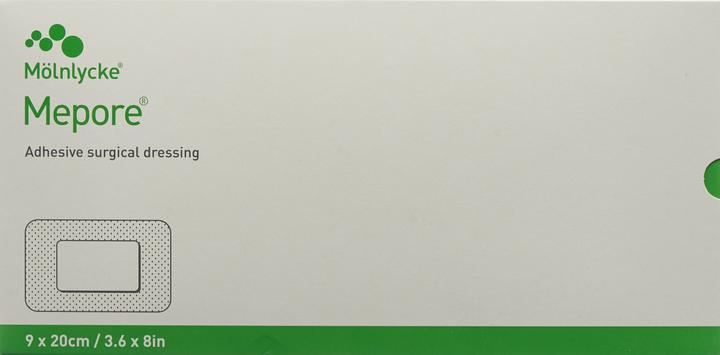 Actual product image Mepore Wundverband 20x9cm Wundkissen 15x5cm (5 x)