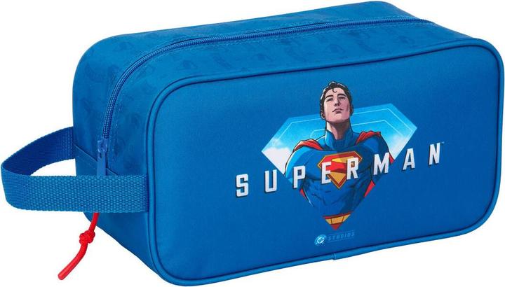 Produktbild Superman Schuhtasche Für Die Reise Blau 29 X 15 X 14 Cm