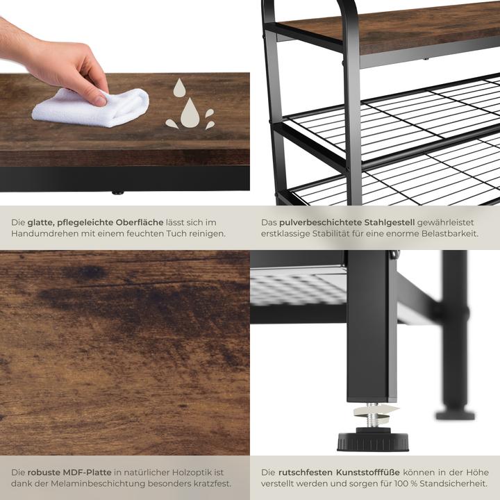 Immagine prodotto tectake Reale (36 x 91 x 55 cm)