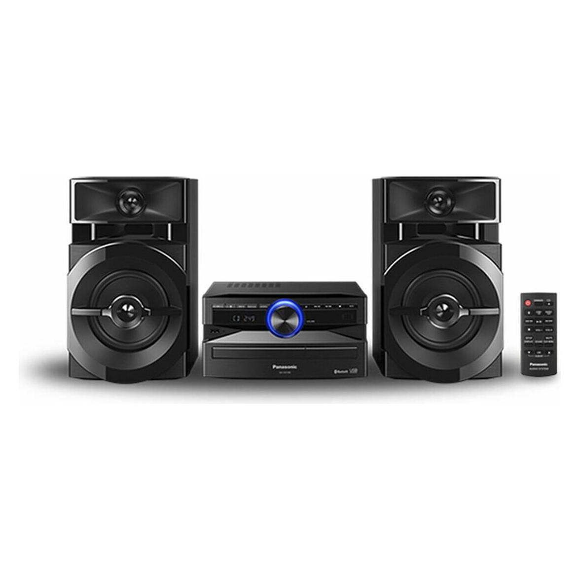 Panasonic SC-UX100 (CD Player, 2x 150 W), Stereoanlage, Schwarz