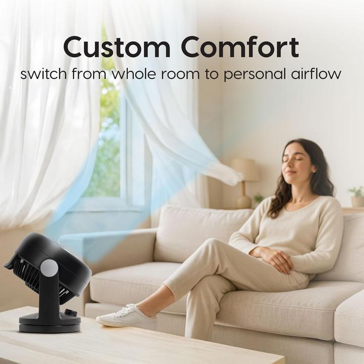 Actual product image Iris Ohyama Tragbarer Tischventilator (35 dB)