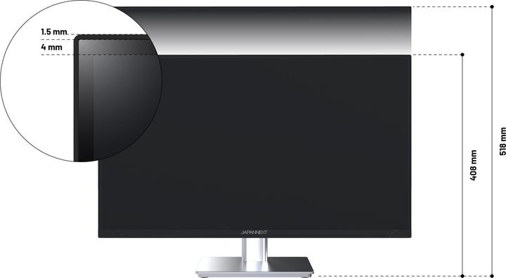 Image du produit Japannext 68,5cm JN-I270WQHD300F-HSP 16:9 WQHD (2560 x 1440 pixels, 27")