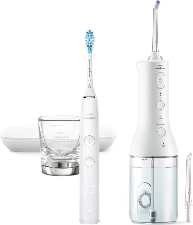 Philips Sonicare DiamondClean 9000 + Power Flosser 3000 (Schallzahnbürste)