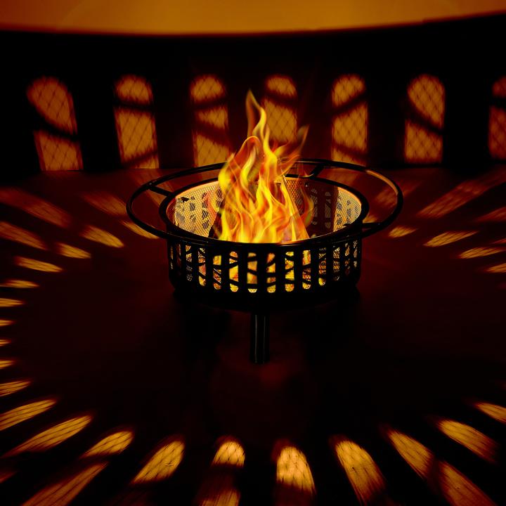 Actual product image Relaxdays Fire bowl (75 cm)