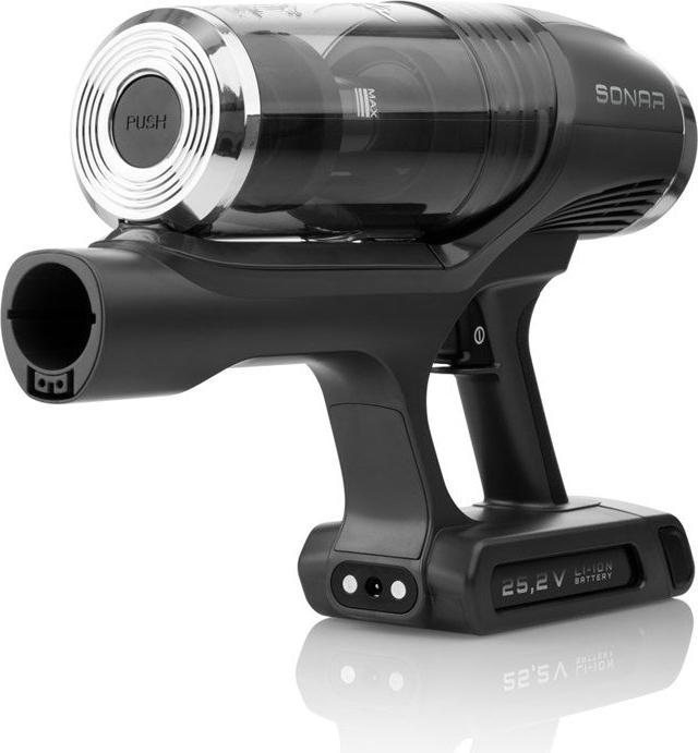 Produktbild ETA ETA223290000 Sonar 2-in-1 rod and handheld vacuum cleaner, Battery life up to 25 min, Gray/Black
