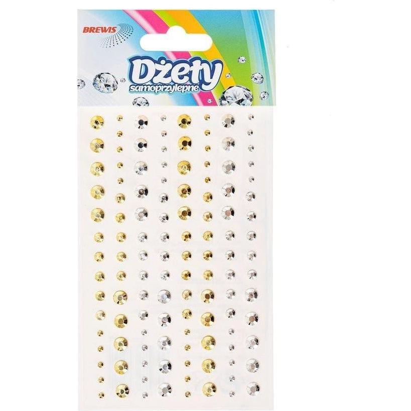 Brewis Selbstklebende Strasssteine ​​120 Stk