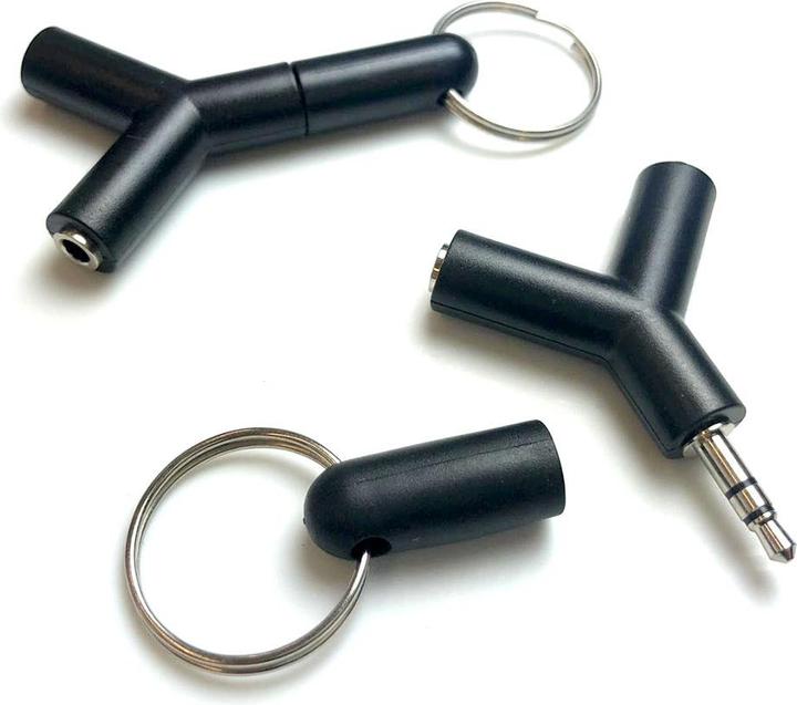 AAi Phone Adaptateur double jack pour casque d'écoute (Fiches et connecteurs)