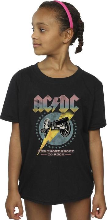 Produktbild AC/DC Girls For Those About To Rock TShirt aus Baumwolle (152, 158)