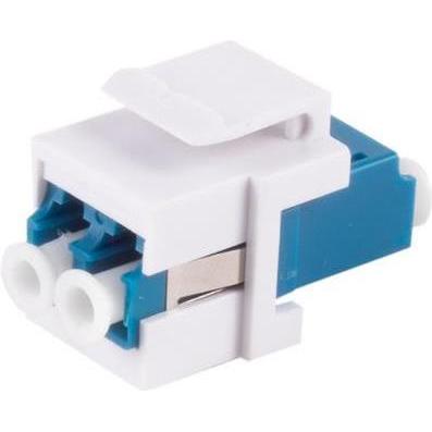 Shiverpeaks -BASIC-S--LWL-Keystone Verbinder, LC-LC, Duplex, blau, Netzwerkkabel