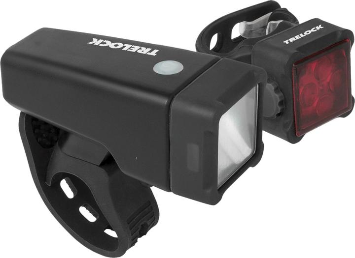 Image du produit Trelock Set-Phare-accu LS 270 TORCH + LS 260 REAR SQUARELINE 4 LED