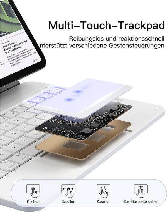 Actual product image Inateck KB09119-10 (DE)