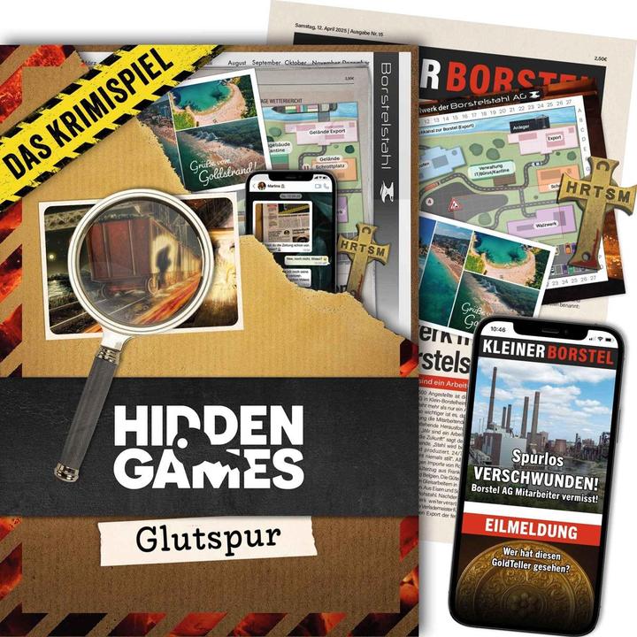 Actual product image Hidden Games Tatort: Fall 16 (German, 1 - 6 Players)