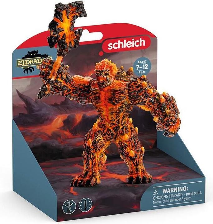 Produktbild Schleich Eldrador Lava Golem mit Waffe