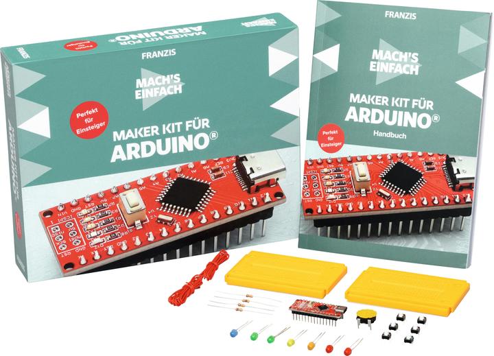 Actual product image Franzis Maker Kit for Arduino