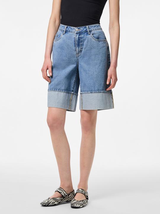 Image du produit Pieces PCMINDY MW LANGE Jeansshorts (M)