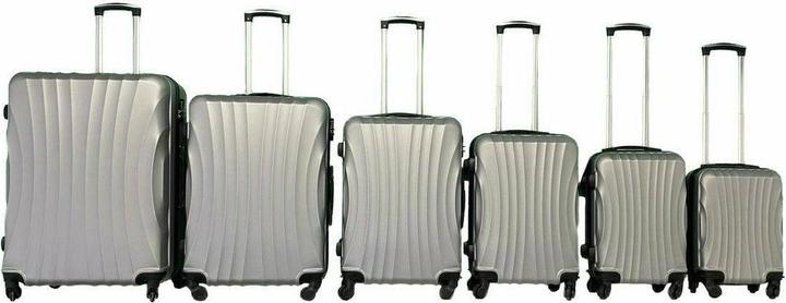 Immagine prodotto Trolleymax Valigia da viaggio Trolleymaxx Argento