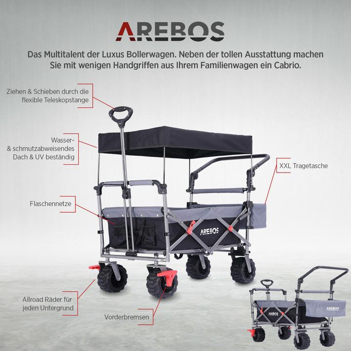 Image du produit Arebos Chariot à pédales
