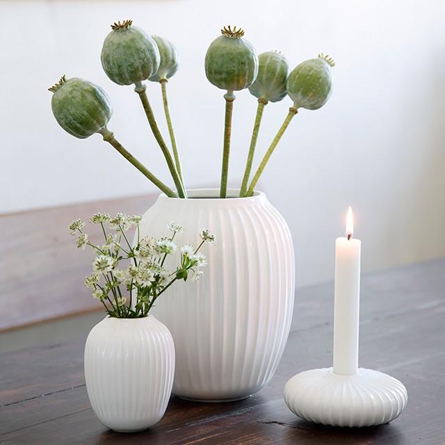 Produktbild Kähler Design Vase aus Keramik offwhite (1 x, 20 x 25.5 cm)