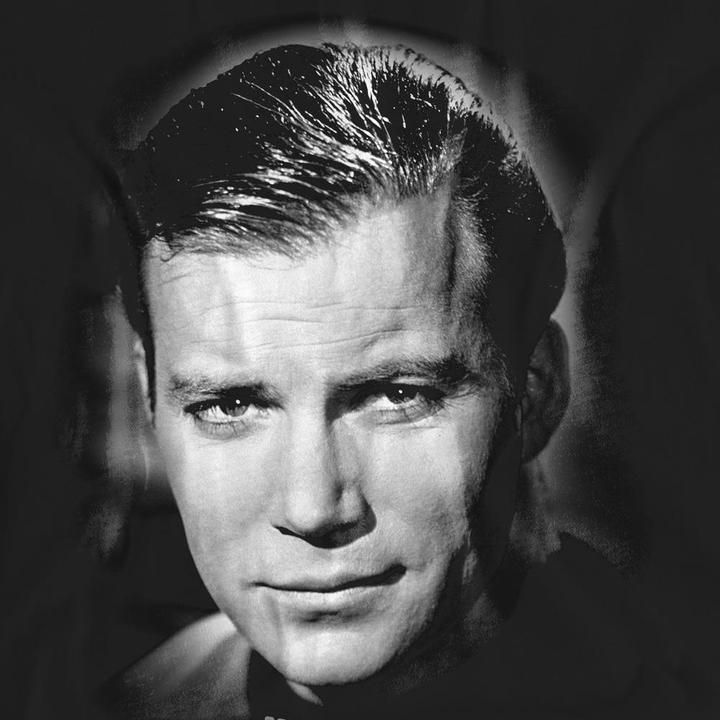 Actual product image Unisex Adult Captain Kirk Portrait T-Shirt (XXL)