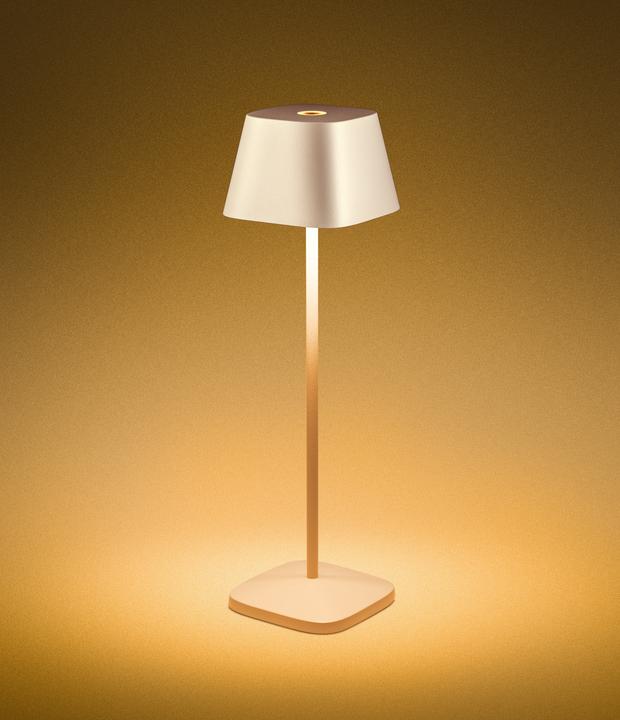 Actual product image Enne Interior Bella Rechargeable Table Lamp, white