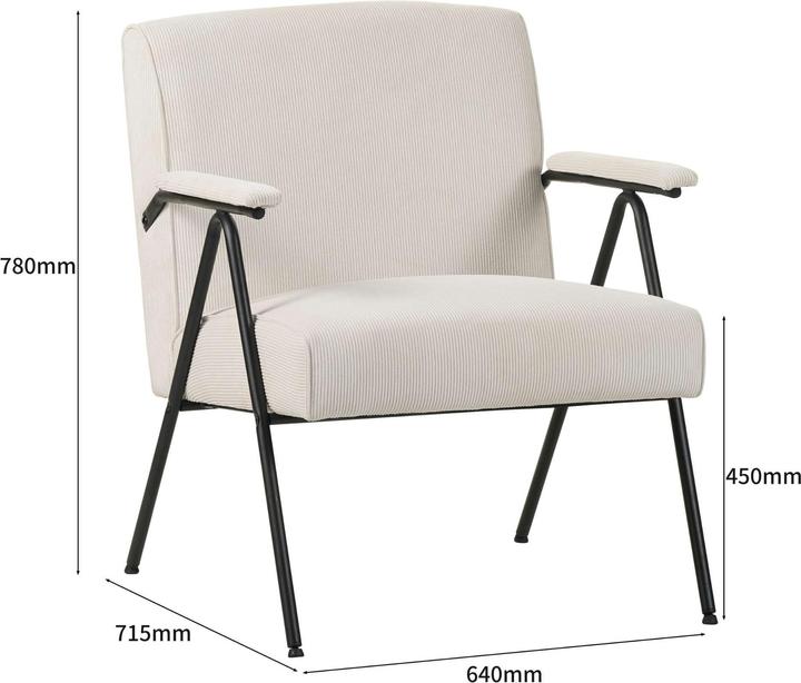 Actual product image Albatros International Albatros armchair Stanford