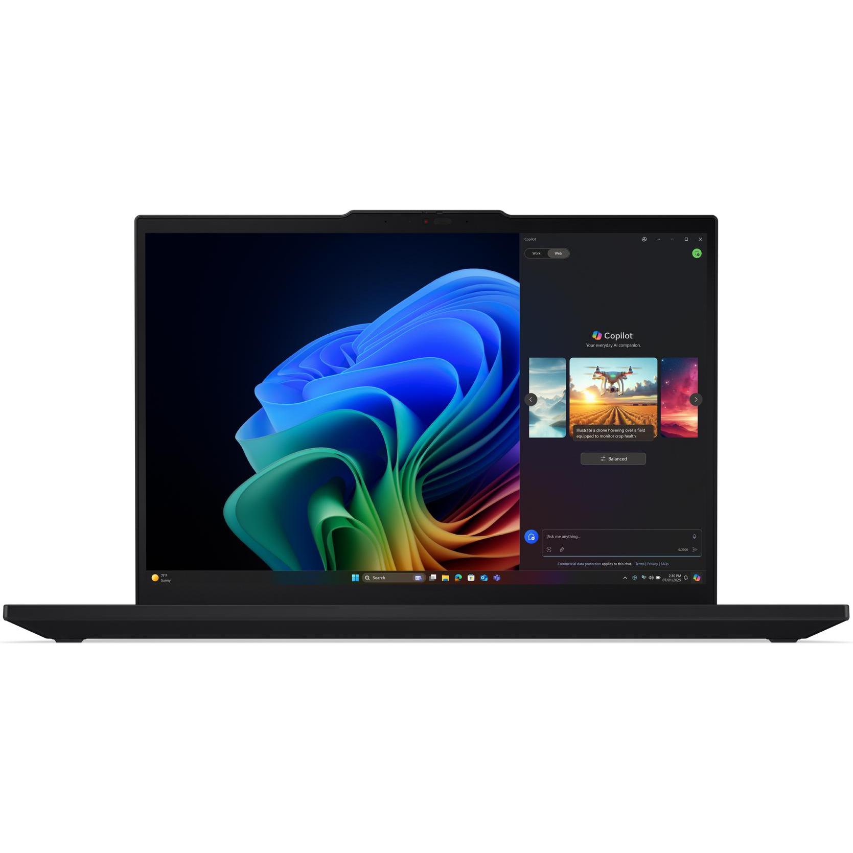 Lenovo ThinkPad T16 Gen 4 (16", 1000 GB, 32 GB, DE, AMD Ryzen AI 5 PRO 340), Notebook, Schwarz