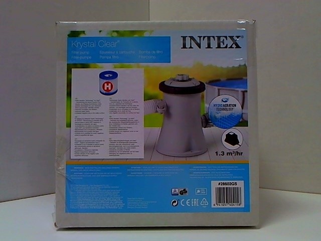 Actual product image Intex Filter pump