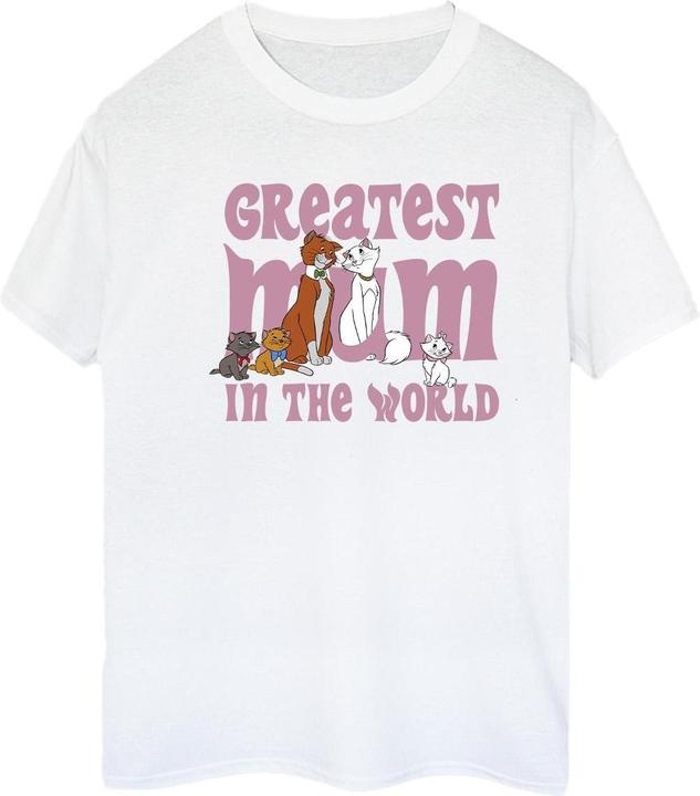 Produktbild Disney The Aristocats Greatest Mum Baumwolle Boyfriend TShirt (M)