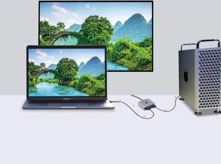 Produktbild ProMate Switch-HDMI 4K 2 in 1 HDMI Splitter