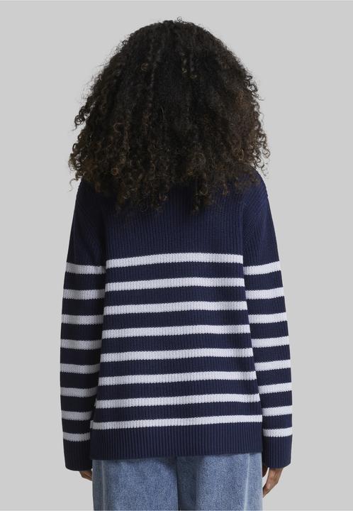 Produktbild Urban Classics Ladies Rib Striped Sweater - 161497 (M)