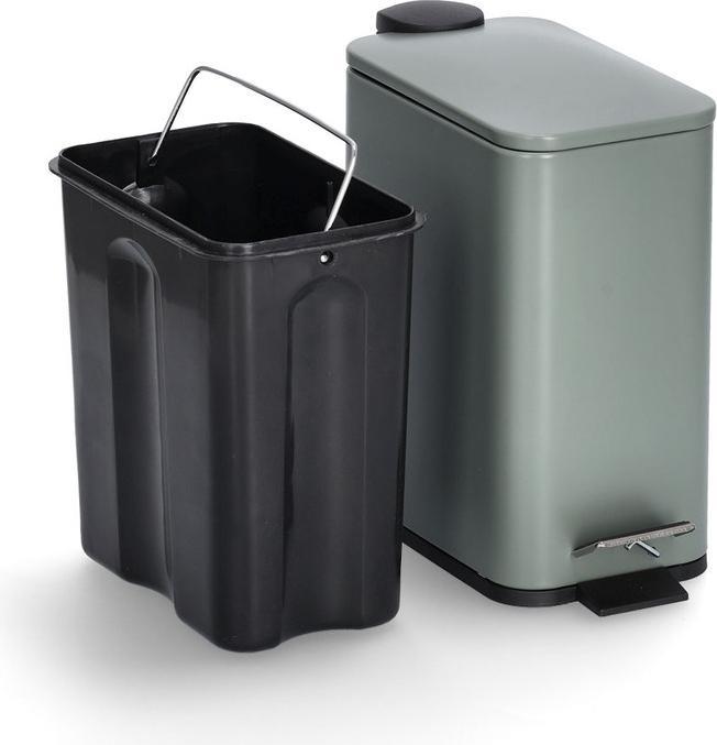 Produktbild Zeller Present Treteimer m. Soft Close, 5 ltr, Metall/Kunsststoff (5 l)