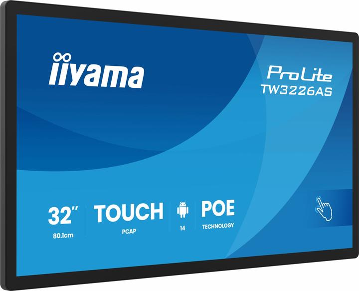 Produktbild iiyama 32" Panel-PC with Android 14+GMS, SOC Oc (1920 x 1080 Pixel, 31.50")