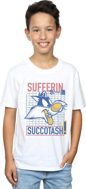 Immagine prodotto Looney Tunes Sylvester Sufferin Succotash Maglietta Ragazzi (128)
