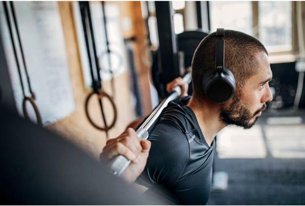 Actual product image JVC HA-S75N-B (ANC, 35 h, Wireless)