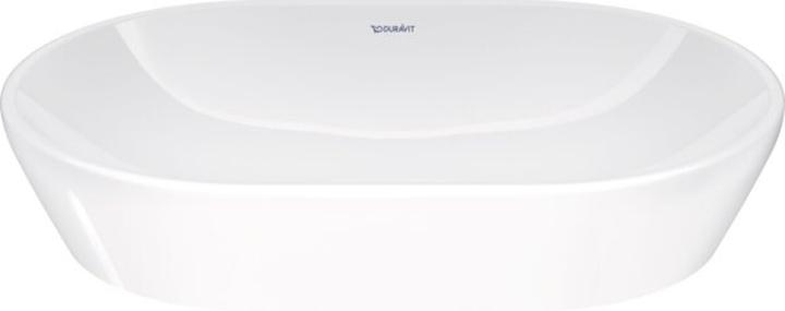 Actual product image Duravit Countertop basin D-NEO 600x400mm o ÜL without tap hole bench white (400 mm, 600 mm)