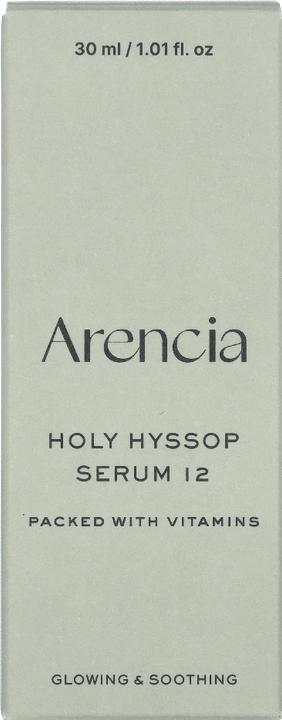 Immagine prodotto Arencia Hyssop Glow Serum 10 Niacinamide 12 Vitamin A C E (30 ml)