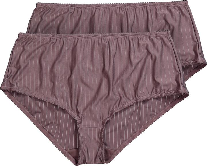 Produktbild Ulla Popken Midislips, 2er-Pack, Nadelstreifen (62, 2er Pack)
